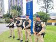 A atuação da PMPR teve início ainda nas primeiras horas da manhã, com reforço no policiamento desde as 8h até as 22H