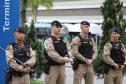 A atuação da PMPR teve início ainda nas primeiras horas da manhã, com reforço no policiamento desde as 8h até as 22H