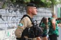 A atuação da PMPR teve início ainda nas primeiras horas da manhã, com reforço no policiamento desde as 8h até as 22H