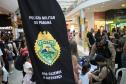PMPR e Forças de Segurança Intensificam Ações de Proteção à Mulher durante evento da SESP no Shopping Estação