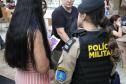 PMPR e Forças de Segurança Intensificam Ações de Proteção à Mulher durante evento da SESP no Shopping Estação