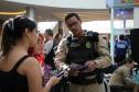 PMPR e Forças de Segurança Intensificam Ações de Proteção à Mulher durante evento da SESP no Shopping Estação