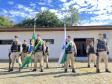  O ato marcou a entrega do comando do tenente-coronel Luiz Alexandre Murbach Soares ao major Paulo Fernando Pires Ribeiro