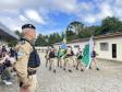  O ato marcou a entrega do comando do tenente-coronel Luiz Alexandre Murbach Soares ao major Paulo Fernando Pires Ribeiro