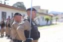  O ato marcou a entrega do comando do tenente-coronel Luiz Alexandre Murbach Soares ao major Paulo Fernando Pires Ribeiro