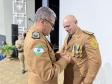 Durante a solenidade, foram entregues a Medalha “Guardião do Norte Pioneiro” e a Medalha Policial Militar