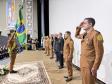 Durante a solenidade, foram entregues a Medalha “Guardião do Norte Pioneiro” e a Medalha Policial Militar