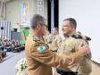 Durante a solenidade, foram entregues a Medalha “Guardião do Norte Pioneiro” e a Medalha Policial Militar