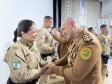 Durante a solenidade, foram entregues a Medalha “Guardião do Norte Pioneiro” e a Medalha Policial Militar