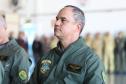 Na ocasião, o tenente-coronel Andrey Müller Iark transmitiu a função ao tenente-coronel Márcio Valim de Souza
