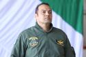 Na ocasião, o tenente-coronel Andrey Müller Iark transmitiu a função ao tenente-coronel Márcio Valim de Souza