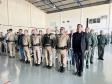 Na ocasião, o tenente-coronel Andrey Müller Iark transmitiu a função ao tenente-coronel Márcio Valim de Souza
