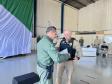 Na ocasião, o tenente-coronel Andrey Müller Iark transmitiu a função ao tenente-coronel Márcio Valim de Souza