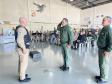 Na ocasião, o tenente-coronel Andrey Müller Iark transmitiu a função ao tenente-coronel Márcio Valim de Souza