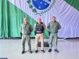 Na ocasião, o tenente-coronel Andrey Müller Iark transmitiu a função ao tenente-coronel Márcio Valim de Souza