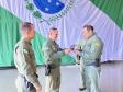 Na ocasião, o tenente-coronel Andrey Müller Iark transmitiu a função ao tenente-coronel Márcio Valim de Souza
