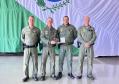 Na ocasião, o tenente-coronel Andrey Müller Iark transmitiu a função ao tenente-coronel Márcio Valim de Souza