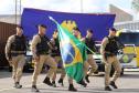 Durante a solenidade, foi ressaltada a trajetória do 20º BPM, criado em 7 de junho de 2006