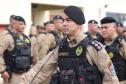 Durante a solenidade, foi ressaltada a trajetória do 20º BPM, criado em 7 de junho de 2006