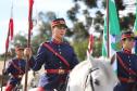  O evento reuniu autoridades militares e civis, veteranos, policiais da ativa, familiares e convidados para celebrar a trajetória da Cavalaria paranaense