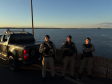 Em Guaíra, cadetes da PMPR vivenciam a rotina operacional do policiamento de fronteira