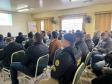 A reunião ocorreu em Tibagi e contou com a presença de oficiais e praças do 1º BPM, 26º BPM, 27º BPM e 8ª CIPM, além de integrantes da Coordenadoria de Patrulha Rural Comunitária