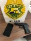  Homem pratica roubo com simulacro, mas equipe da PM faz abordagem e recupera objetos em Matinhos 