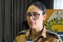 Adolescentes do Projeto Jovens Promissores do Tribunal de Justiça participam de atividades com a Polícia Militar