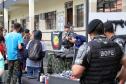 Adolescentes do Projeto Jovens Promissores do Tribunal de Justiça participam de atividades com a Polícia Militar