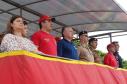 Cel. QOBM Fabio Mariano de Oliveira Comandante do Corpo de Bombeiros /Cel. QOPM Élio de Oliveira Manoel Secretário Chefe da Casa Militar e Coordenador Geral do Verão Paraná / Cel. QOPM Maurício Tortato Comandante geral da polícia Militar /Cel. QOPM Chehade Elias Geha Comandante do 6º CRPM