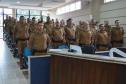 16 02 18 GuaratubaReunião finalizando os trabalhos da Operação Verão com a tropa na Câmara de Vereadores