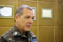 Curitiba, 225 de Fevereiro de 2018. Visita do Comandante da Artilharia Divisionária da 5ª Divisão de Exército, General de Brigada Rodrigo Pereira Vergara  ao Quartel do Comando-Geral da Polícia Militar do Paraná.
