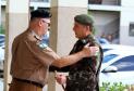 Curitiba, 225 de Fevereiro de 2018. Visita do Comandante da Artilharia Divisionária da 5ª Divisão de Exército, General de Brigada Rodrigo Pereira Vergara  ao Quartel do Comando-Geral da Polícia Militar do Paraná.