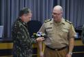 Curitiba, 225 de Fevereiro de 2018. Visita do Comandante da Artilharia Divisionária da 5ª Divisão de Exército, General de Brigada Rodrigo Pereira Vergara  ao Quartel do Comando-Geral da Polícia Militar do Paraná.