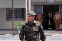 Curitiba, 225 de Fevereiro de 2018. Visita do Comandante da Artilharia Divisionária da 5ª Divisão de Exército, General de Brigada Rodrigo Pereira Vergara  ao Quartel do Comando-Geral da Polícia Militar do Paraná.