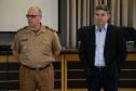 Curitiba, 23 de Fevereiro de 2018. 23-02-2018 SESP visita Comandante-Geral.
