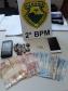 Polícia Militar cumpre mandado e apreende drogas, dinheiro e objetos em Cambará; quatro pessoas são encaminhadas
