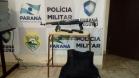 Dupla com fuzil e coletes balísticos é presa pela PM após acompanhamento tático no Norte do estado