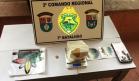 Durante o cumprimento de mandados em Cruzeiro do Oeste PM apreende dinheiro e drogas; trio é encaminhado