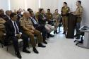 SECRETÁRIO DE ESTADO DA SAÚDE DO PARANÁ MICHELE CAPUTO NETO E O COMANDANDANTE DA POLÍCIA MILITAR DO PARANÁ CEL MAURÍCIO TORTATO
