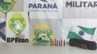 No Oeste do PR, BPFron apreende cigarros e munições em ações nas cidades de Cascavel e Guaíra