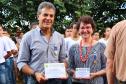 Governador Beto Richa e a Professora Ana Seres Trento Comin Secretária de Estado da Educação