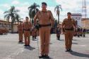 Curitiba, 05 de abril de 2018. Entrega de Medalhas do 1º CRPM