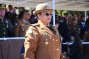 Curitiba, 11 de abril de 2018. Passagem de Comando da PMPRCoronel Audilene Rosa de Paula Dias Rocha assume o Comando Da PMPR