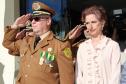 Curitiba, 11 de abril de 2018. Passagem de Comando da PMPRCoronel Audilene Rosa de Paula Dias Rocha assume o Comando Da PMPR