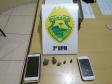 Equipes da PM apreendem pedras de crack e sementes de maconha, recuperam motocicleta e encaminha suspeitos no Norte Pioneiro