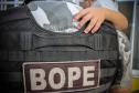 Curitiba, 23 de abril de 2018. BOPE prestigia aniversário infantil