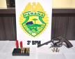 No Sudoeste do Paraná, PM apreende drogas e arma de fogo; seis pessoas são encaminhadas