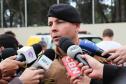Curitiba, 12 de Junho de 2018. Operação área do 22º BPM Comandante do 22º BPM Ten.-Cel. Sergio Augusto Ramos
