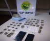 Policiais militares apreendem 390 gramas de drogas em dois bairros de Curitiba